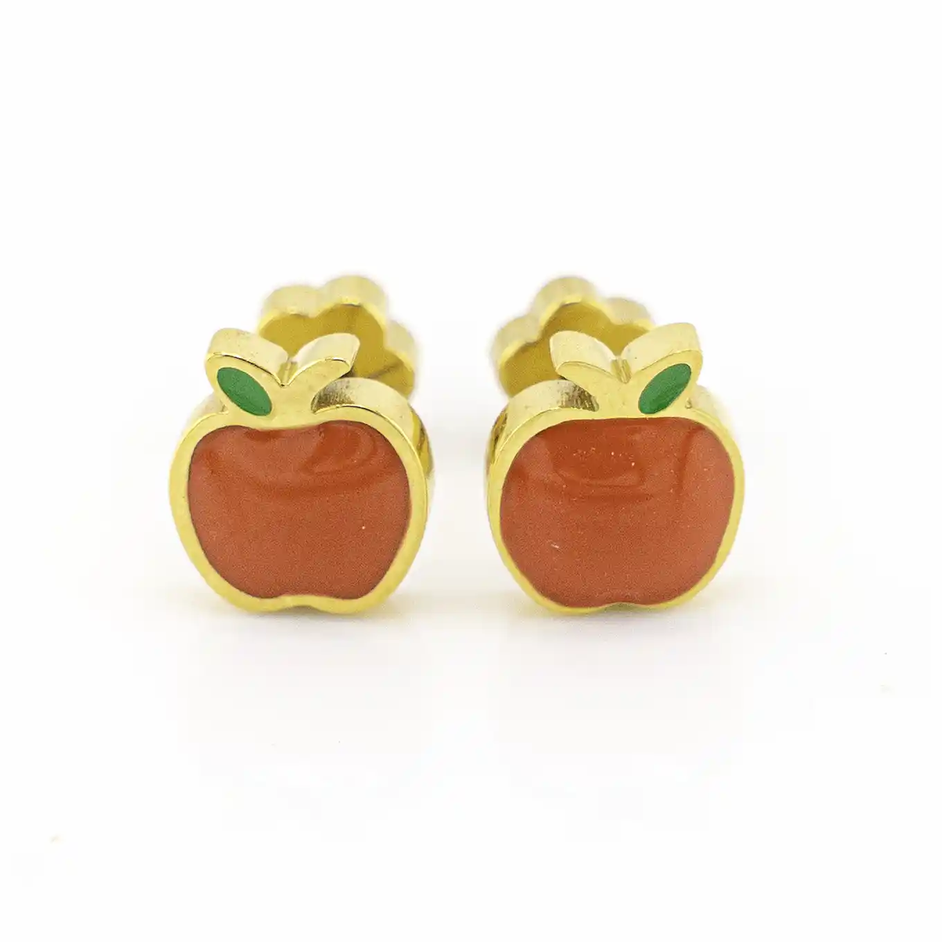 3D Apple Studs