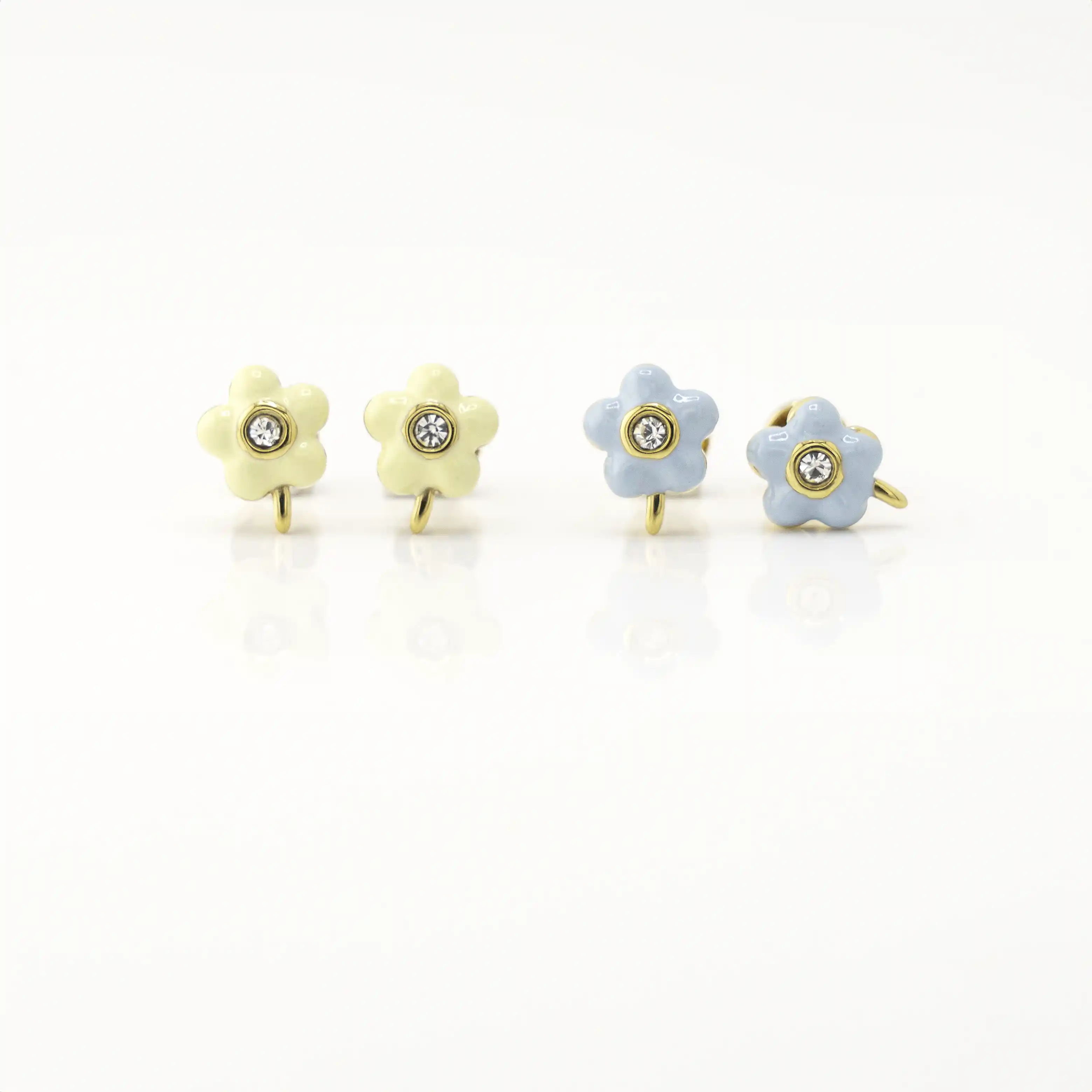 Buttercup Crystal Studs - Image 3