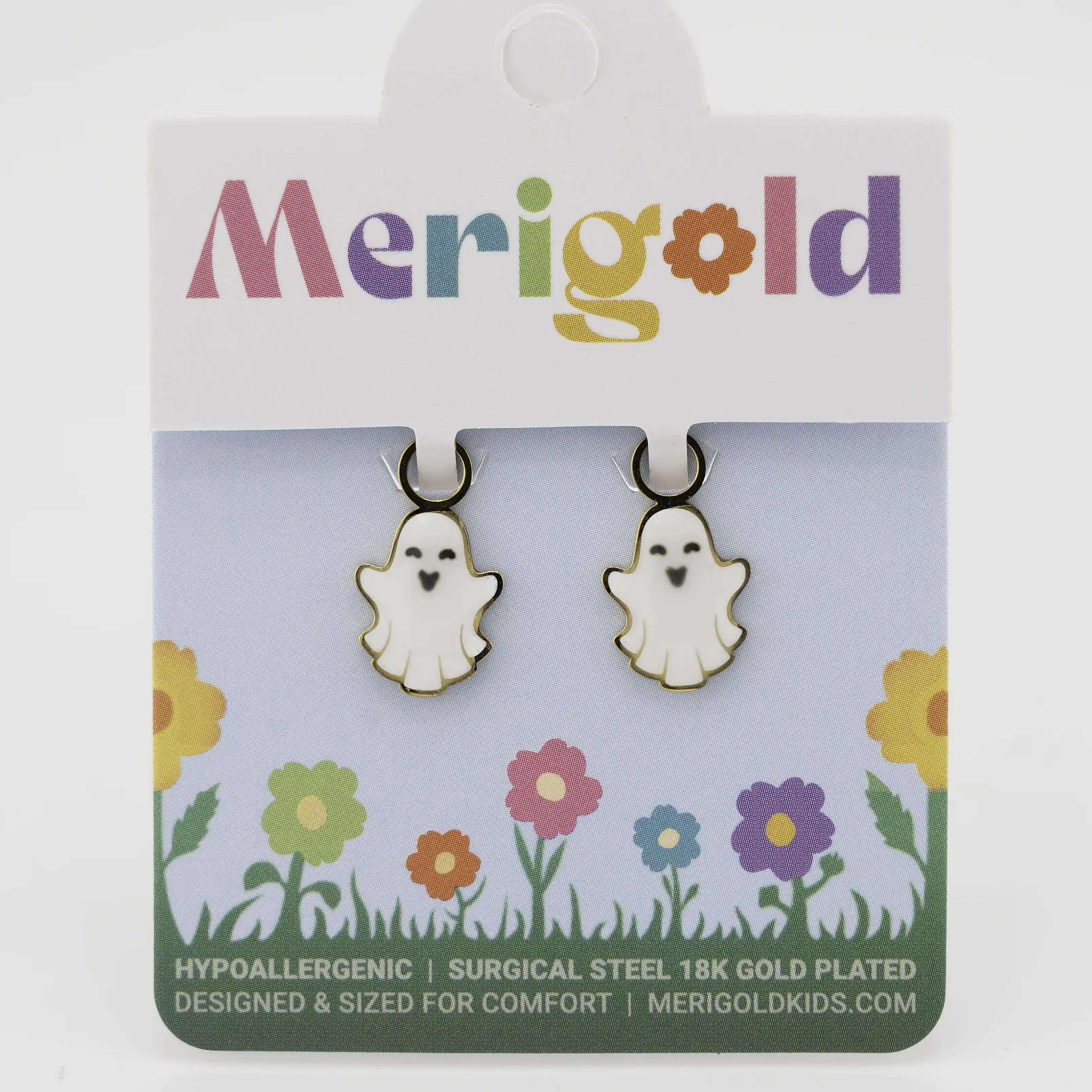 Ghost Glow-in-the-Dark Huggie Hoop Charms - Image 4