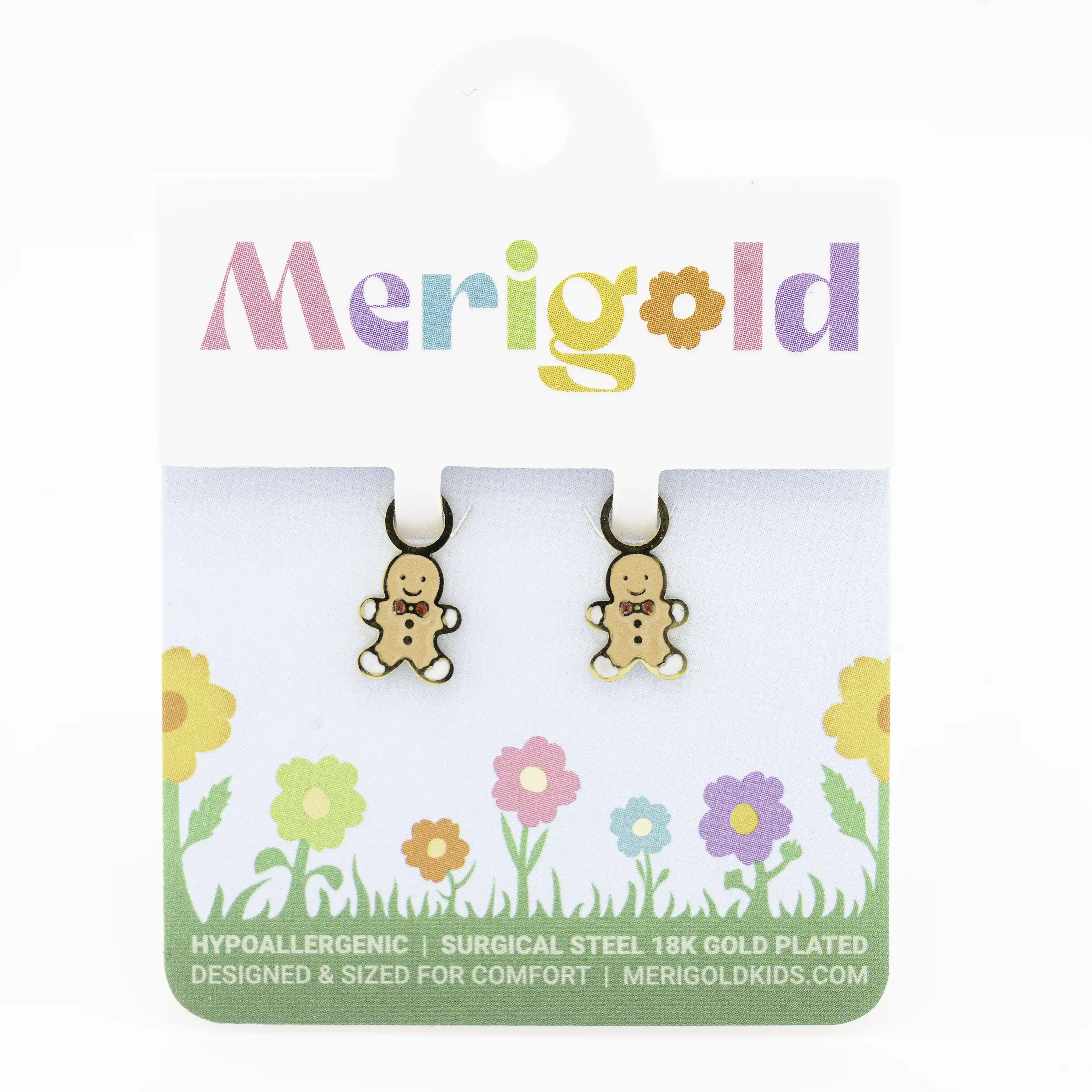 Gingerbread Baby Huggie Hoop Charms - Image 4