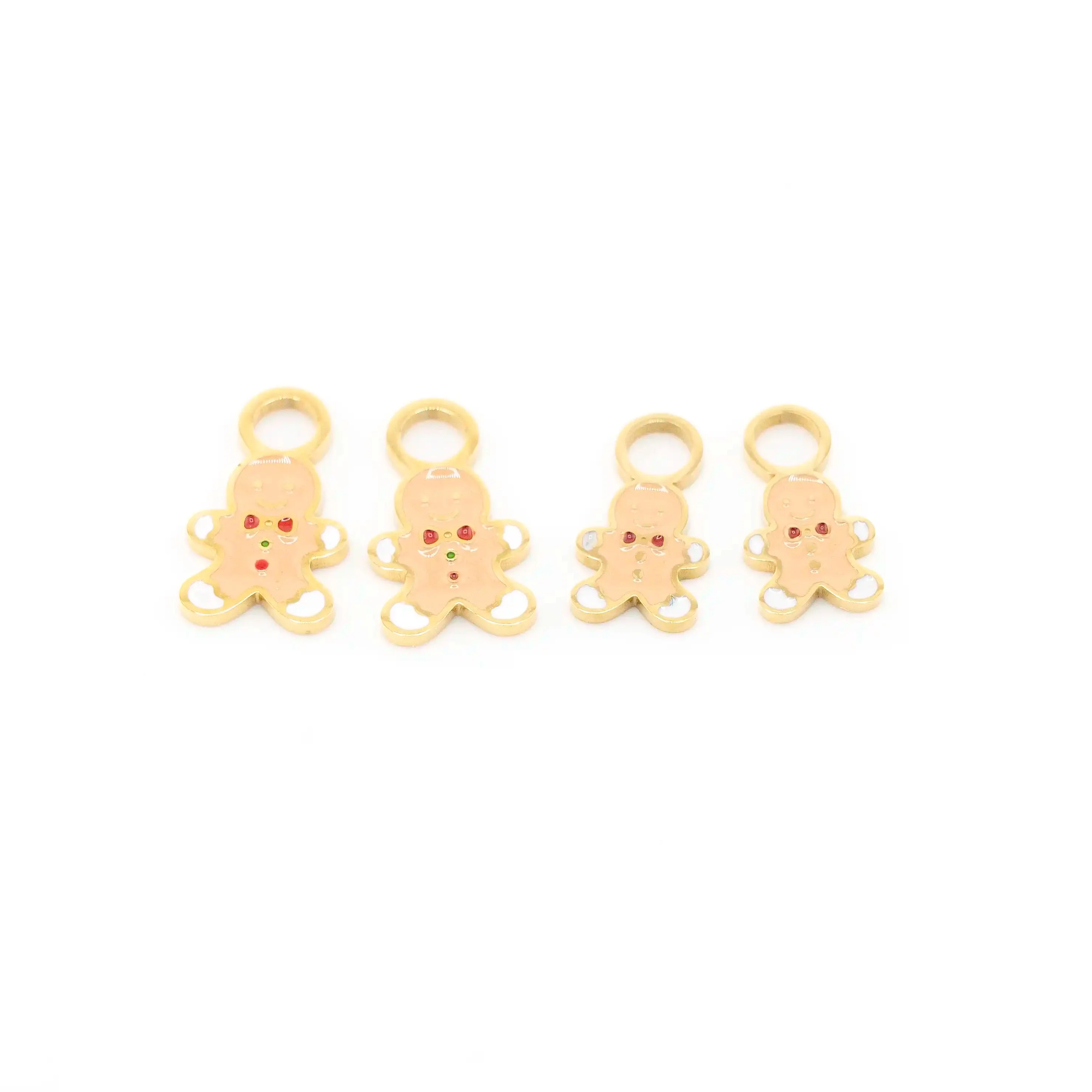 Gingerbread Baby Huggie Hoop Charms - Image 5