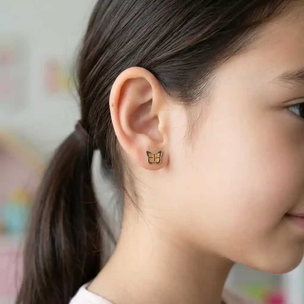 Monarch Butterfly Studs - Image 2