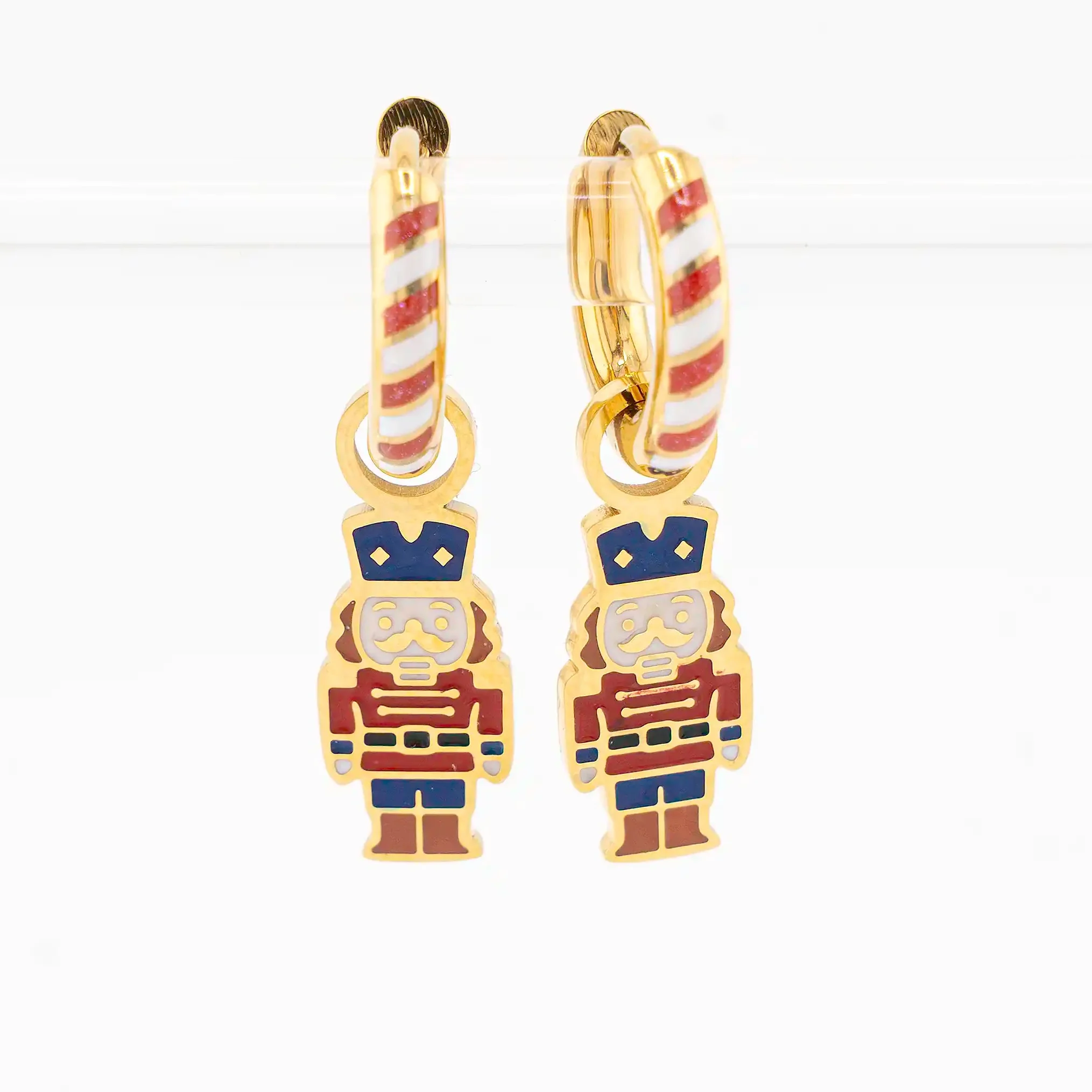 Nutcracker Huggie Hoop Charms - Image 3