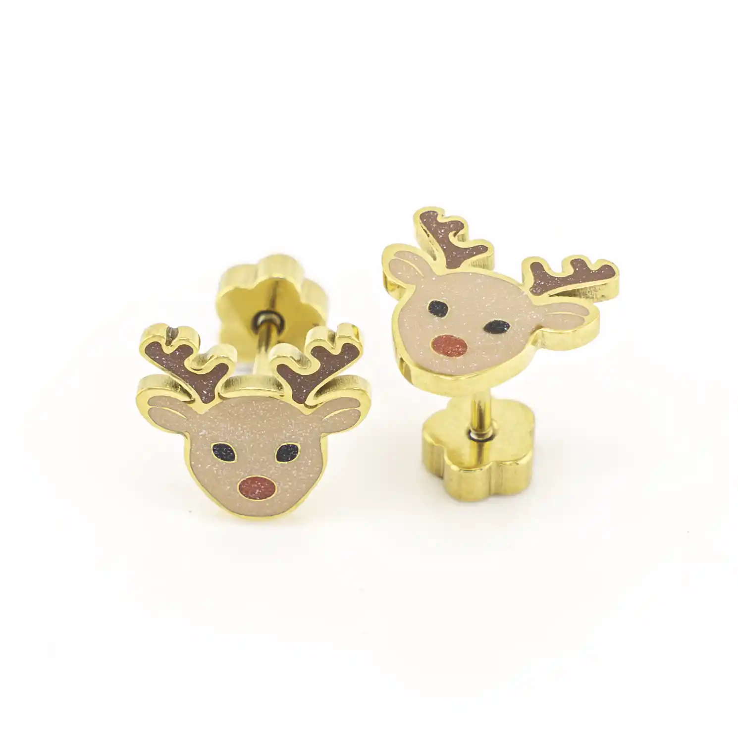 Rudolph Reindeer Sparkle Studs - Image 3