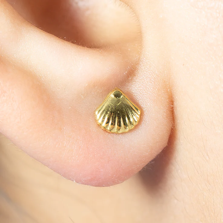 Sea Shell Studs - Image 2